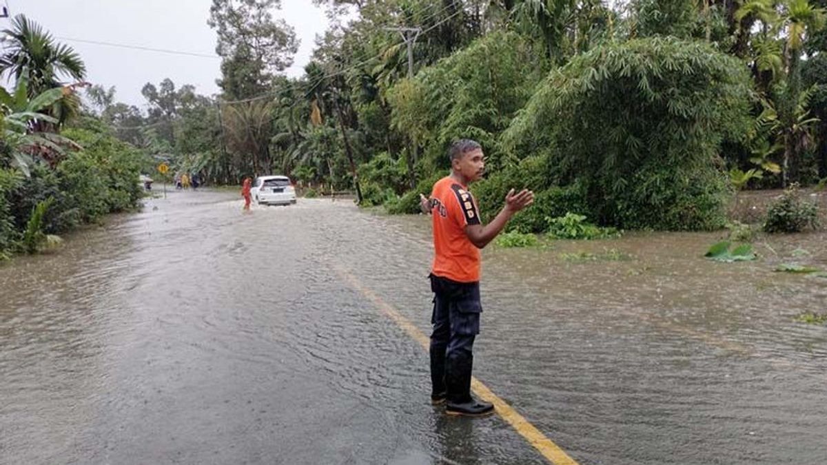 Six Villages In Simeulue Aceh Were Inundated By Floods