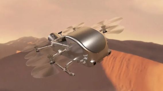 SpaceX Akan Antar Helikopter Dragonfly NASA ke Titan, Bulan dari Saturnus