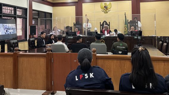 Two Defendants In The Rental Boss Shooting Case At KM 45 Jakarta-Merak Toll Road Charged With Layered Articles