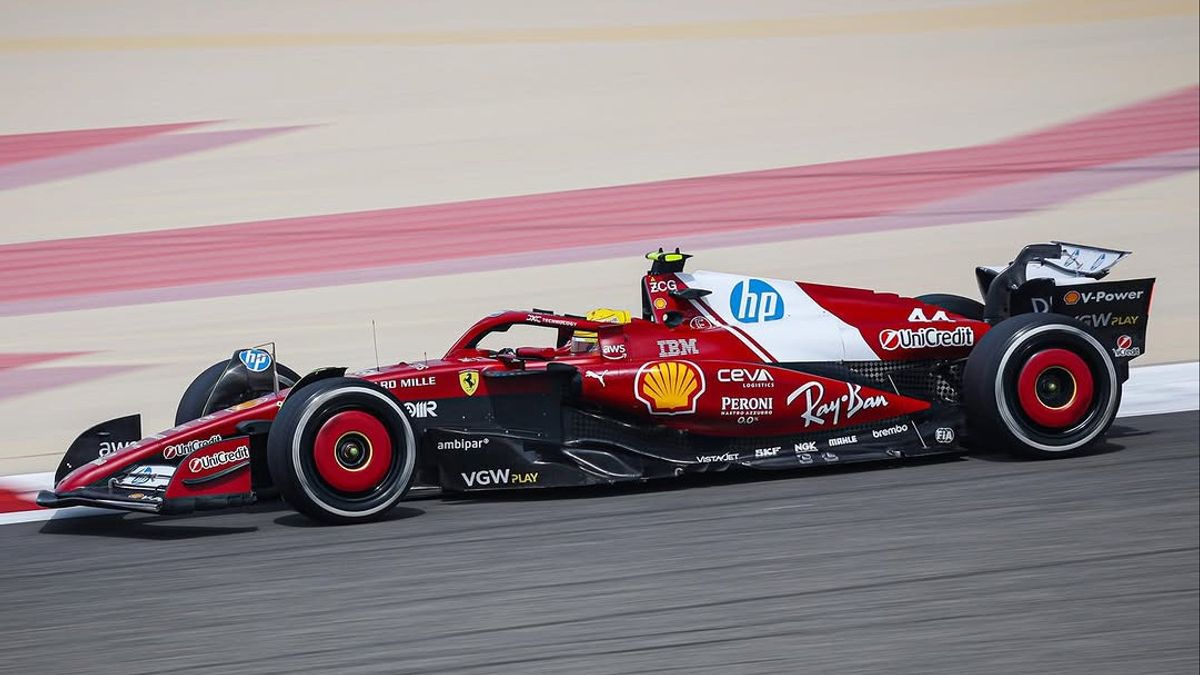 2025 F1テストがハミルトンの公式デビュー作SF-25