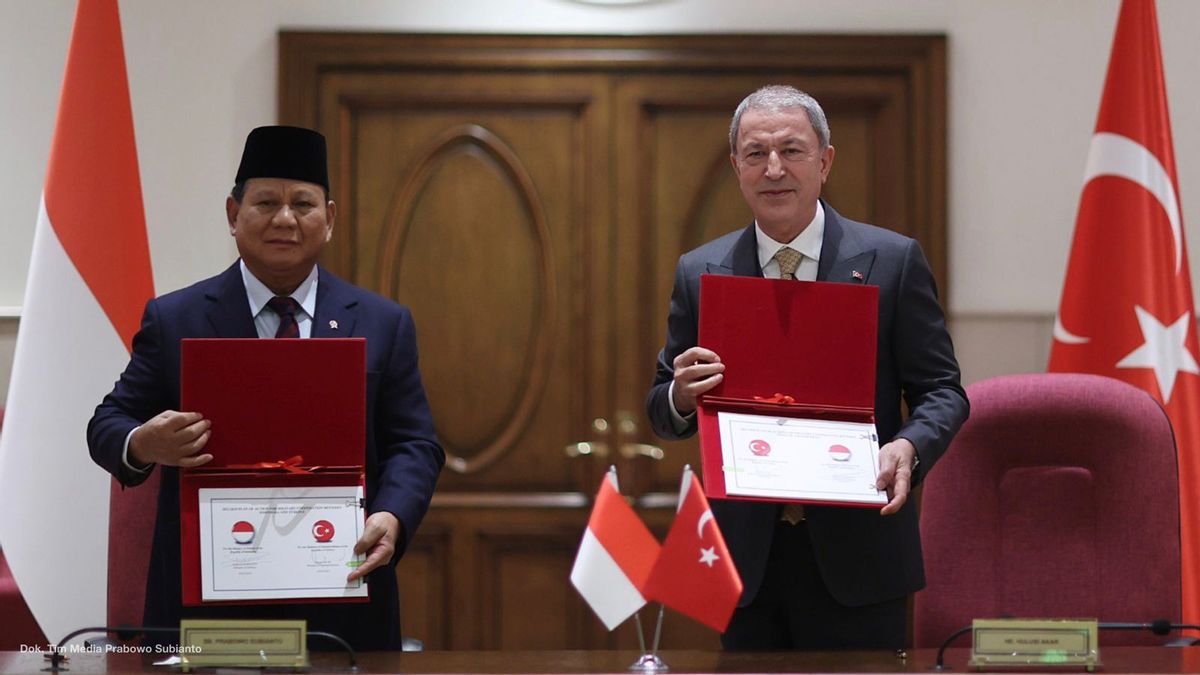 Prabowo Optimistis Indonesia-Turki Bisa Berkontribusi Damaikan Dunia