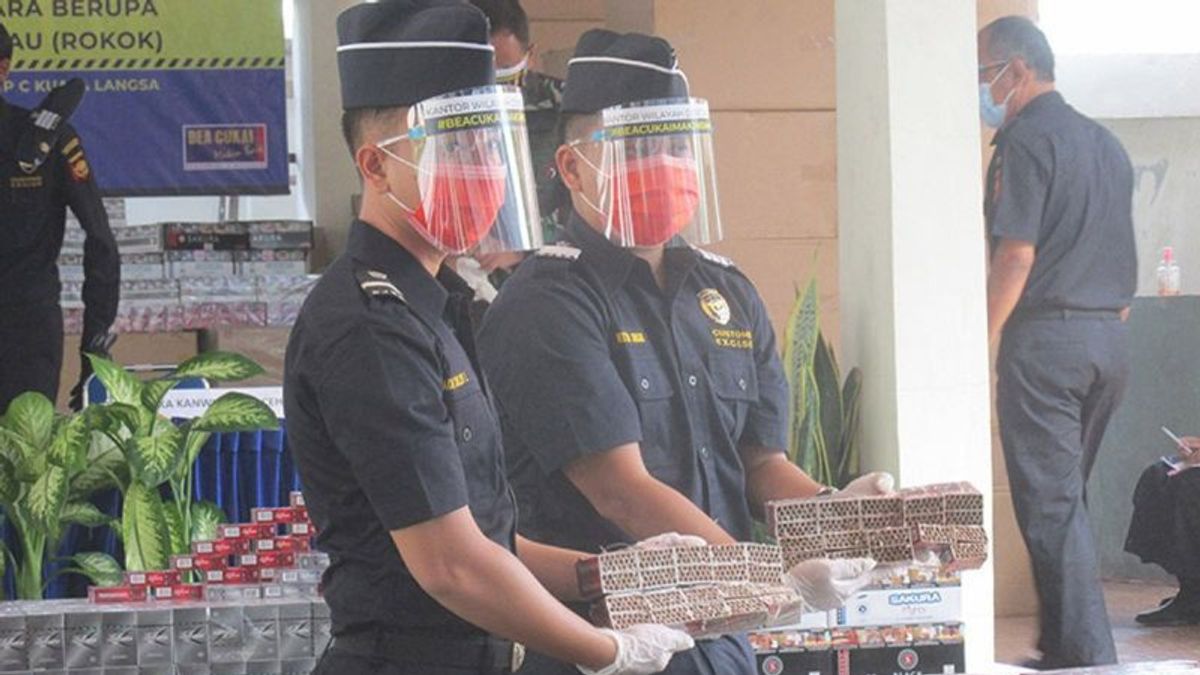 Apply For Remedium Ultimum, 2 Perpetrators Who Bring Illegal Cigarettes To Aceh Tamiang Must Pay IDR 575.1 Million To The State