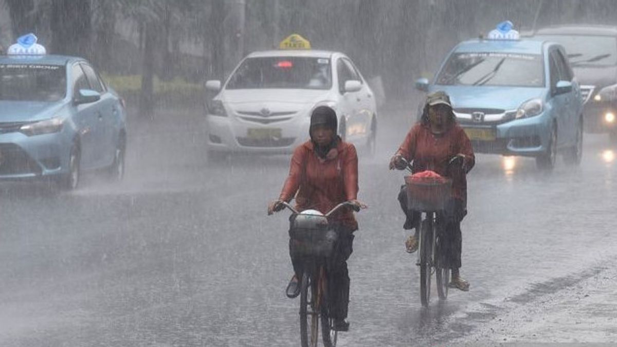 Mercredi 14 août, 14 régions d'Indonésie ont encore le potentiel de pluie