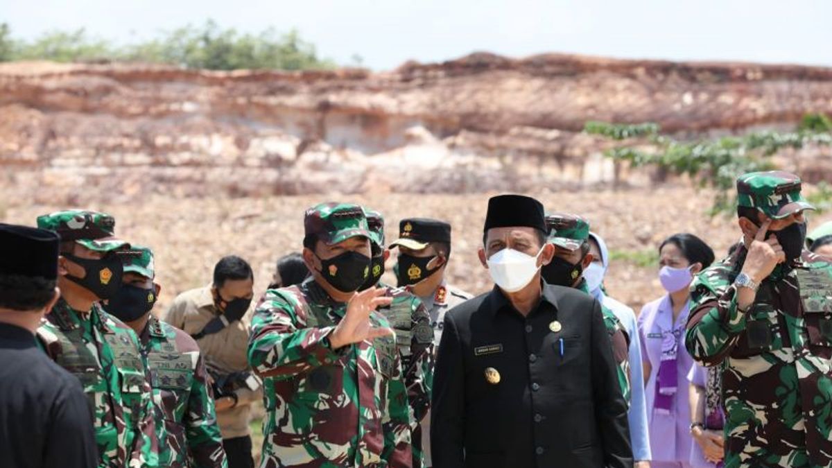 总督安萨尔·艾哈迈德呼吁总司令索新弹药在凯普里的存在，马农加尔尼亚TNI-拉基亚特
