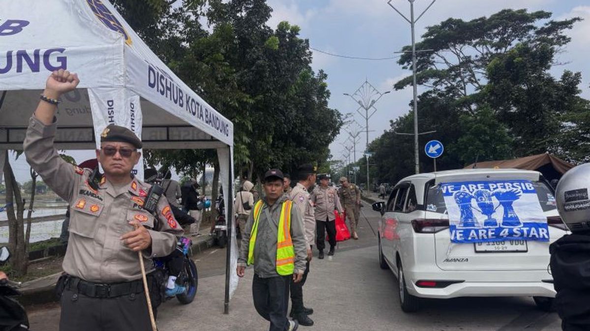 Persib Jamu Ratchaburi FC, Polrestabes Bandung Siagakan 2.285 Personel Pengamanan