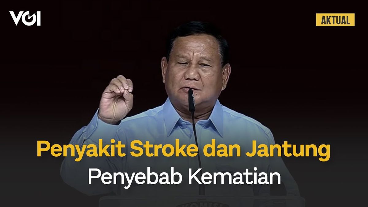 VIDEO: The Last Presidential Candidate Debate, Prabowo Talks About Limitation Of Specialist Doctors