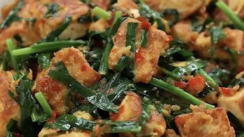 Oseng Tahu Telur Kucai Recipe, Practical Menu for Sahur