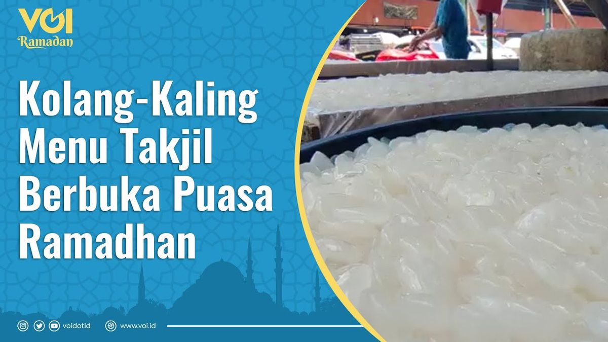 VIDEO: Assorted Ramadan, Kolang-Kaling Sellers At Kramat Jati Market, East Jakarta Increase