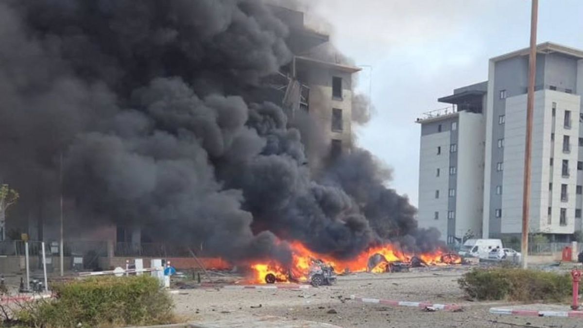 Kebakaran Terjadi di Dekat Kantor Microsoft Israel Usai Militer Cegat Rudal Iran