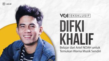 VIDEO: Exclusive Khalif Difki, Learn From Ariel NOAH To Find Your Own Music Color