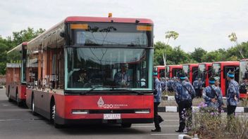 دعم تنقل وفد قمة G20 في بالي ، وزارة النقل تضمن تشغيل الحافلات الكهربائية بشكل جيد