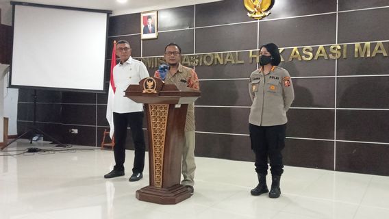 Komnas HAM: العميد J ينضم إلى مجموعة اختبار PCR بعد وصول Irjen Ferdy Sambo إلى جاكرتا من Magelang