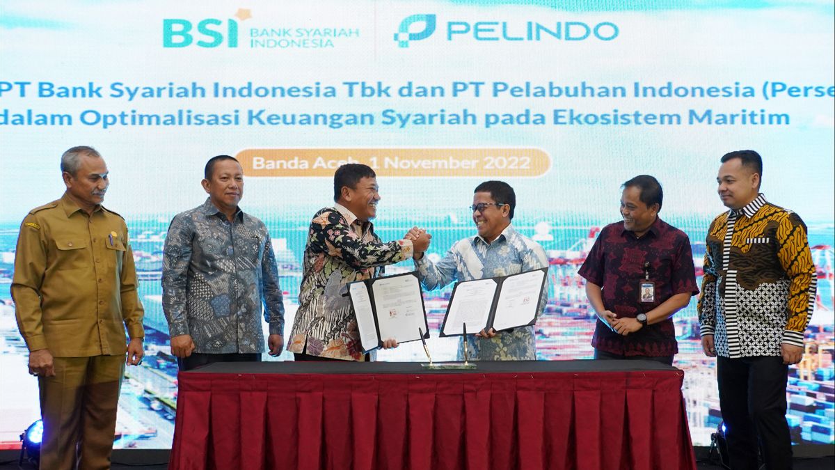 تآزر Pelindo-BSI يسرع النمو الاقتصادي المالي الشرعي