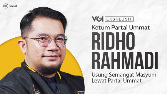 VIDEO : Exclusive, Chairman of the Ummat Party Ridho Rahmadi Sues the Presidential and Parliamentary Threshold