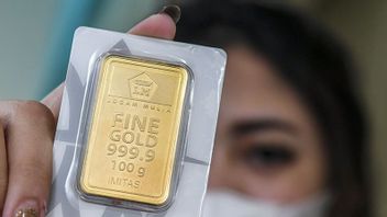 Harga Emas Antam Stagnan di Rp2,805 Juta per Gram