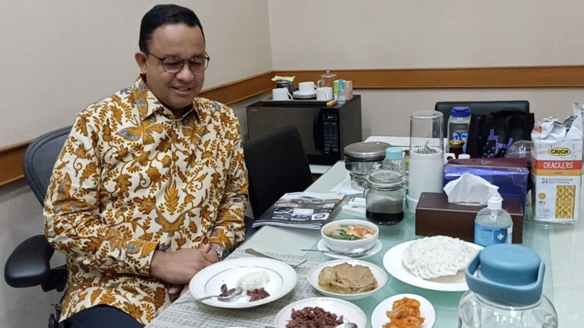 Cerita Anies Baswedan Selama di Balai Kota DKI, Ternyata Punya Permintaan Khusus Menu Makan