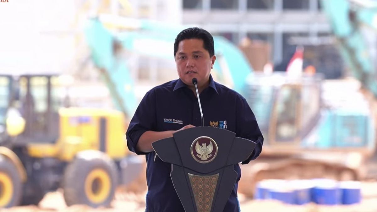 Erick Thohir: Smelter Alumina Mempawah beri Dampak 3 Kali Lipat ke Perekonomian RI