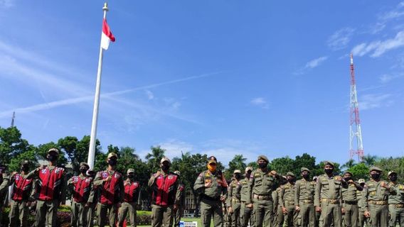 COVID-19 Cases Rise, South Sumatra Satpol PP Reactivate Mask Operations In Public Places