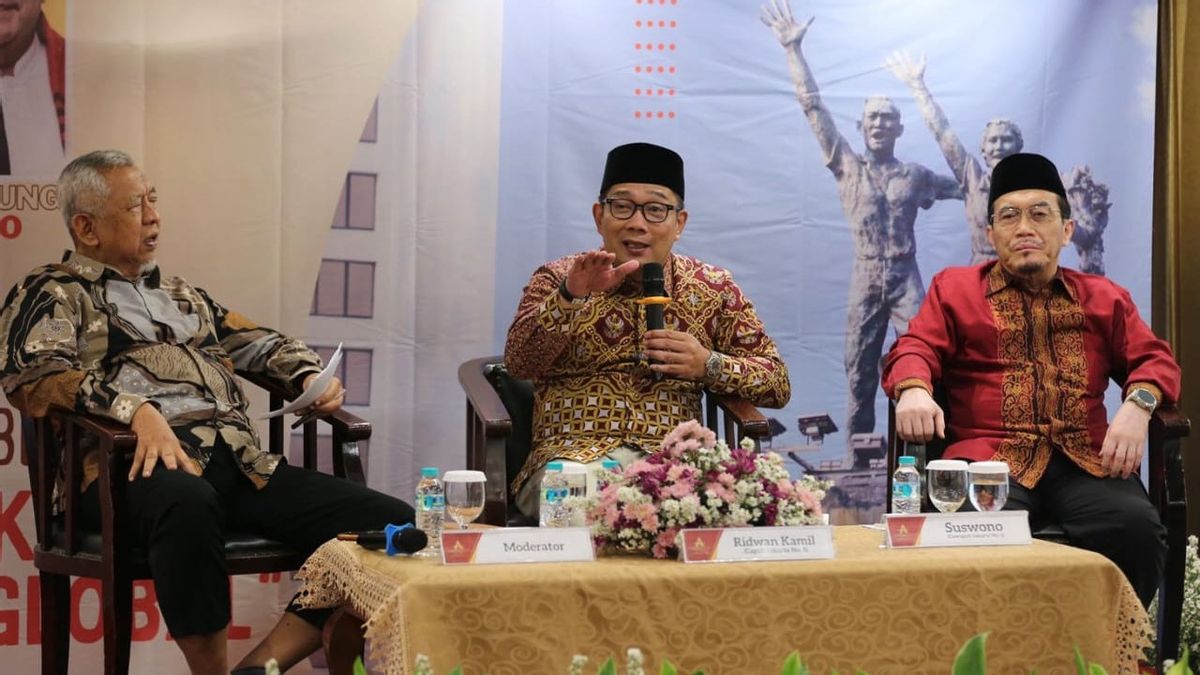 Ridwan Kamil sera en mesure d’assurer une retraite d’ASN au programme de rendement de Jakarta