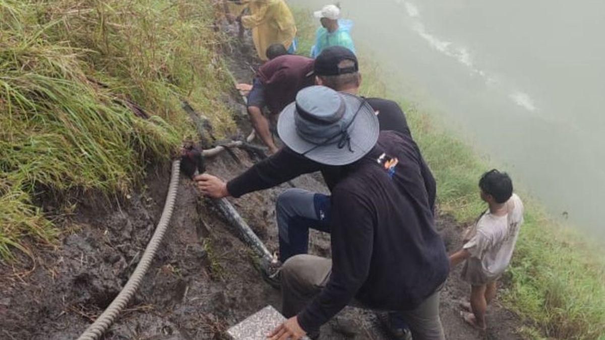 Balai TNGR Perbaiki Jalur Pendakian Gunung Rinjani via Torean