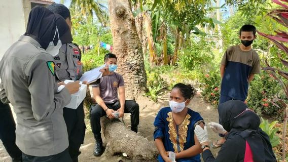 Percepat Capaian Vaksin, Polres Pasangkayu Sediakan Layanan Vaksinasi Secara Bergerak