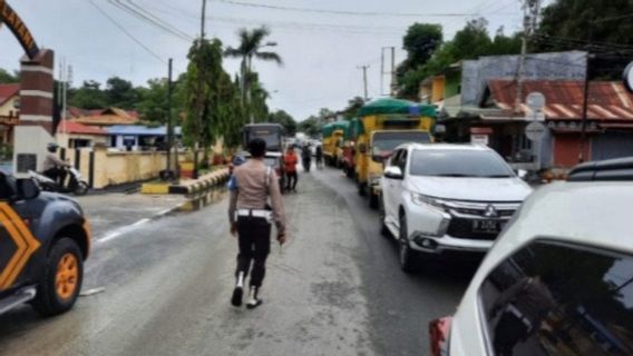 Hindari Aksi Penjarahan, Polisi Kawal Bantuan Gempa Sulbar