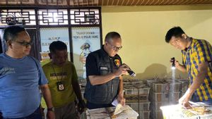 Polisi Gagalkan Penyelundupan 3.895 Ekor Burung di Pelabuhan Bakauheni