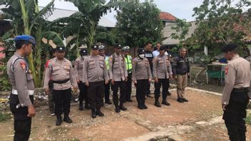 Polresta Bandar Lampung Petakan 15 points électoraux de 2024, dispersé 250 membres du personnel de sécurité