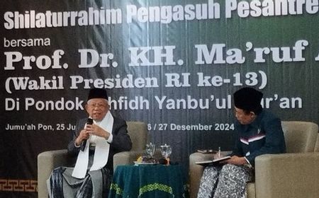 Ma'ruf Amin: Kiai dan Tokoh Agama Jangan Abai Terhadap Politik