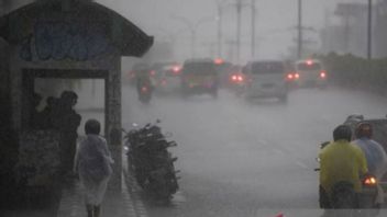 BMKG:インドネシアの24都市が激しい雨が降る、3月25日月曜日