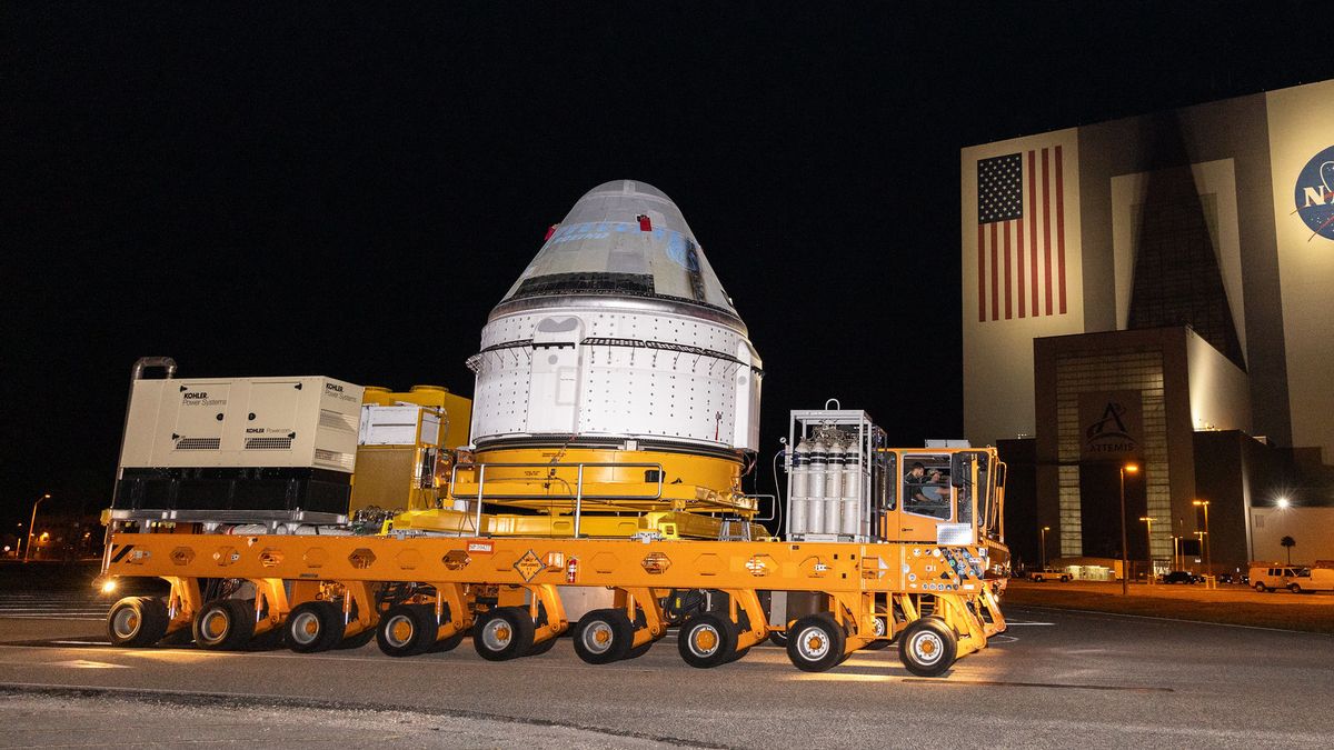 NASA Pindahkan Pesawat Starliner Milik Boeing ke Landasan Peluncuran
