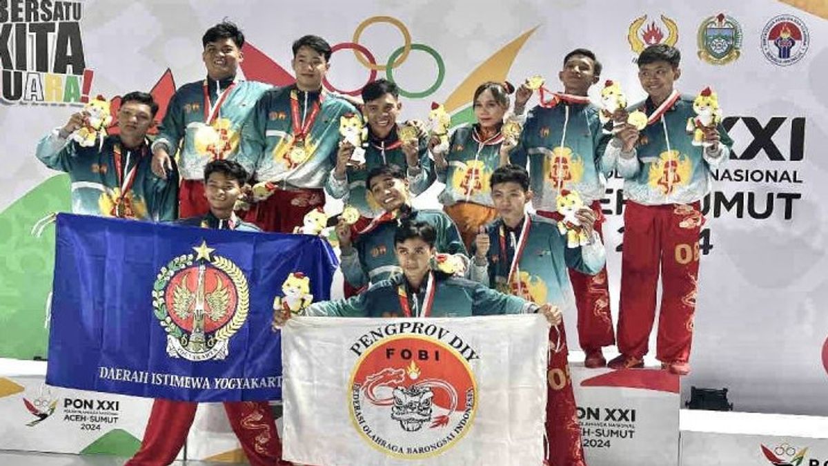 DIY's Barongsai Team Wins Gold At XXI/2024 PON With Perfect Performance