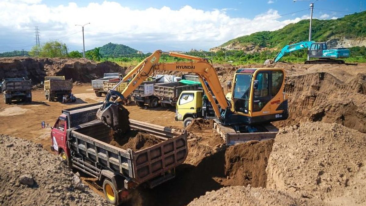 The Construction Of The Lombok MXGP Circuit Takes Advantage Of 25,000 Tons Of Coal Waste