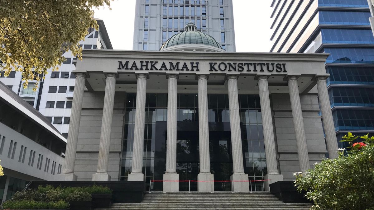 Tomorrow At 09.00 WIB, The Constitutional Court Holds A New Chair Election To Replace Anwar Usman