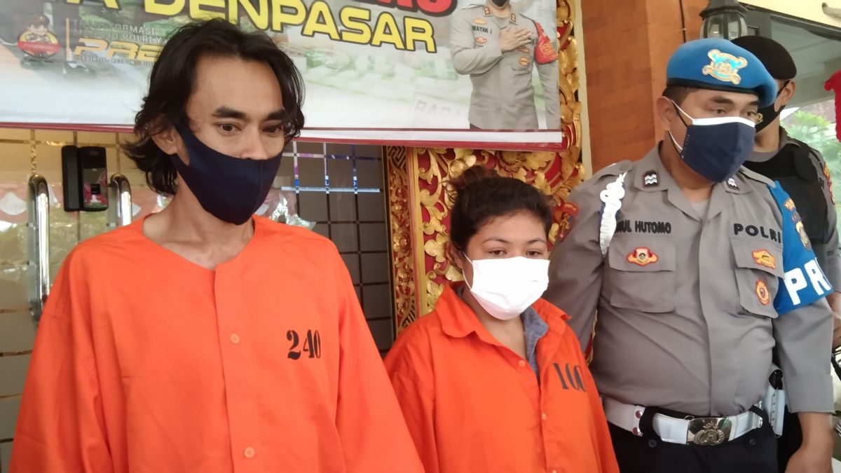 Pakai Baju Tahanan, Ini Pengakuan Ibu Bocah dan Pacarnya yang Siksa Korban hingga Lebam dan Patah Kaki di Denpasar