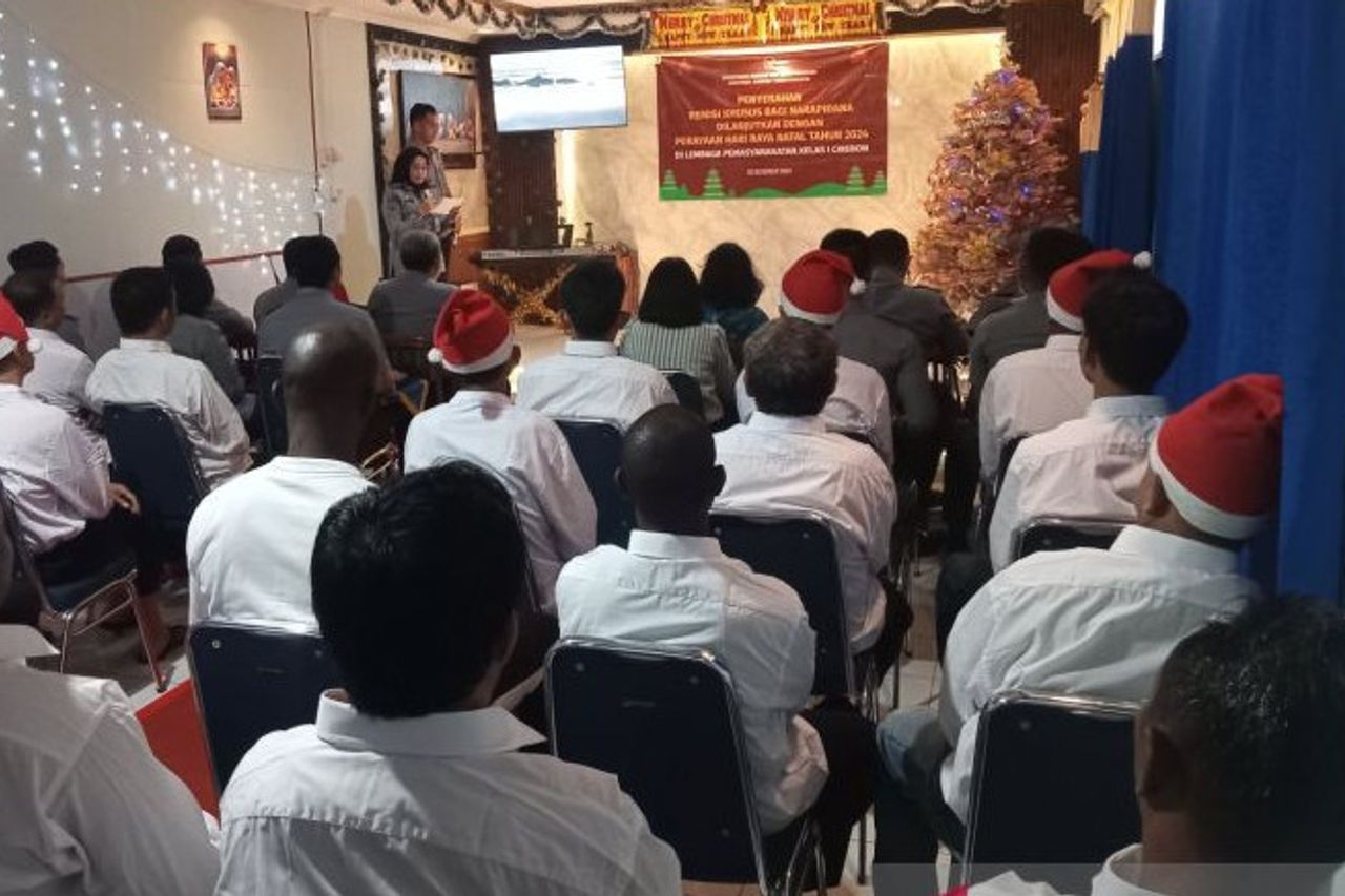 Christmas, Dozens Of Prisoners In Cirebon Prison Receive Special Remission