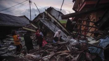 نقل ضحايا زلزال Cianjur ، ويمكن إدارة البيئة المنزلية السابقة للزراعة