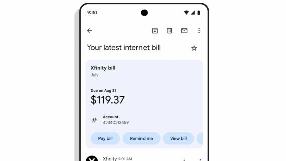 in gmail annonce une nouvelle conception de carte de rédaction de billet sur Android et iOS