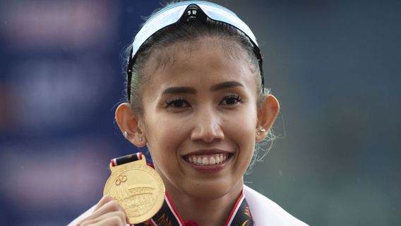 Emilia Nova Wins 100-meter Gold Women's Goal At The Singapore Open, So A Good Provision For The Hanoi SEA Games