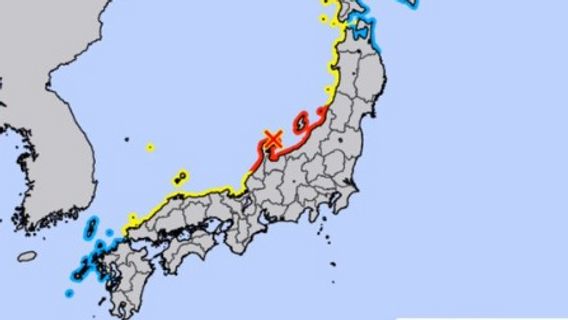 M5.7の地震が西日本の震源地を襲ったが、津波はなかった