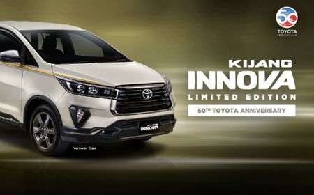 50 Tahun Mengaspal Di Indonesia, Toyota Hadirkan Kijang Innova Limited Edition