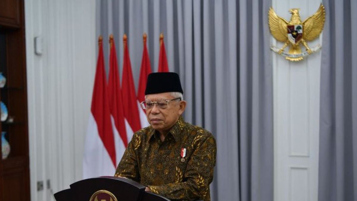 نائب الرئيس معروف أمين يريد تحسين ISCOS 2022 لدعم G20 إندونيسيا