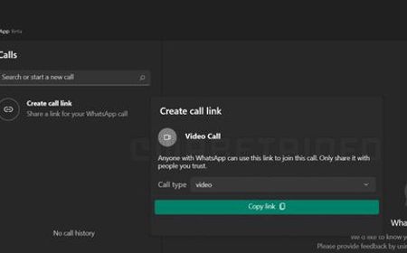 Pengguna WhatsApp Windows Sebentar Lagi Bisa Undang Teman Video Call Lewat Link