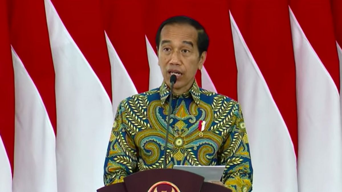 President Jokowi Calls World Economic And Political Upheaval Disrupting Global Supply Chains