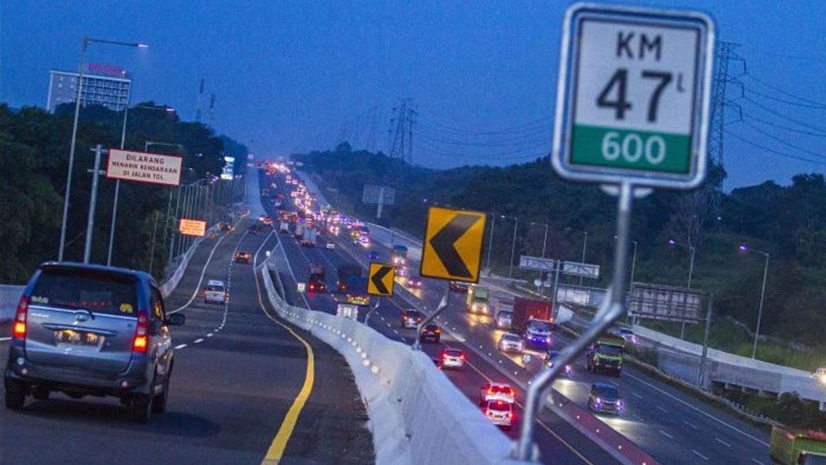 The One Way Scheme Is Re-applied From The Japek KM 47 Toll Road To Kalikangkung KM 414