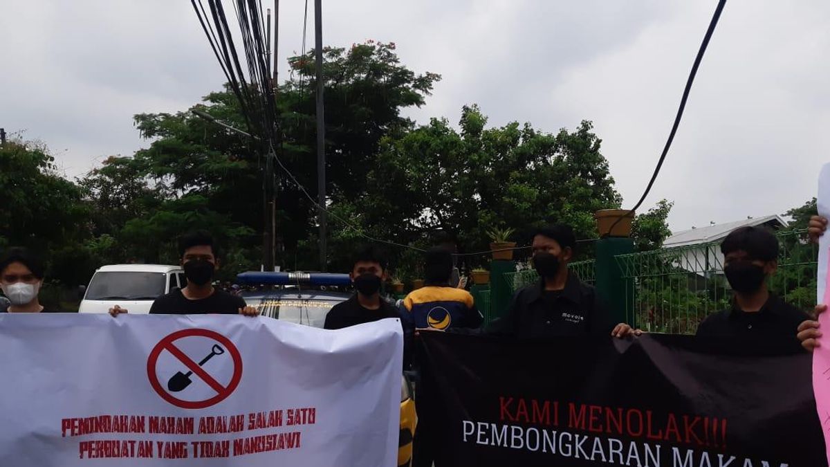 Rencana Pemindahan Makam Vanessa Angel Dihadang 30 Orang Demonstran