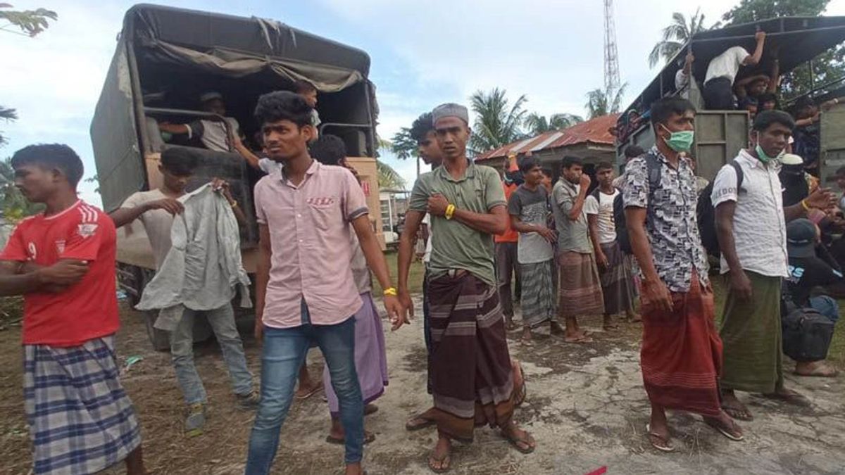 IOM Relokasi 229 Imigran Rohingya ke Eks Kantor imigrasi