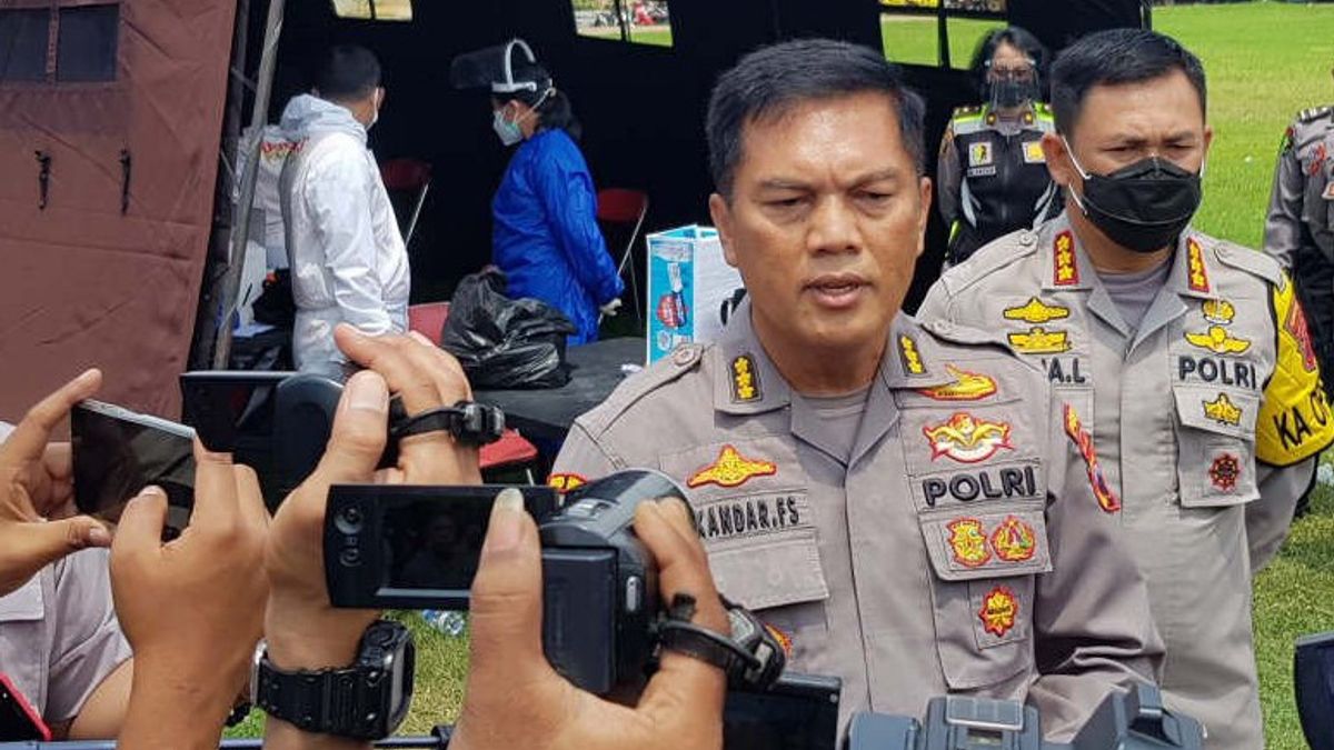 Parti D’introduction Viral Du Chef De La Police De Rembang, Police Régionale: Pas Vrai