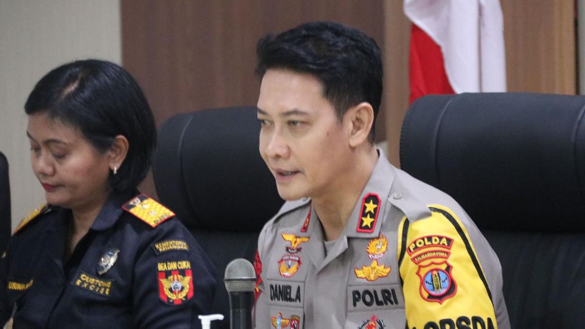 La police de Kaltara révèle le trafic de 50 kilogrammes de méthamphétamine en provenance de Malaisie