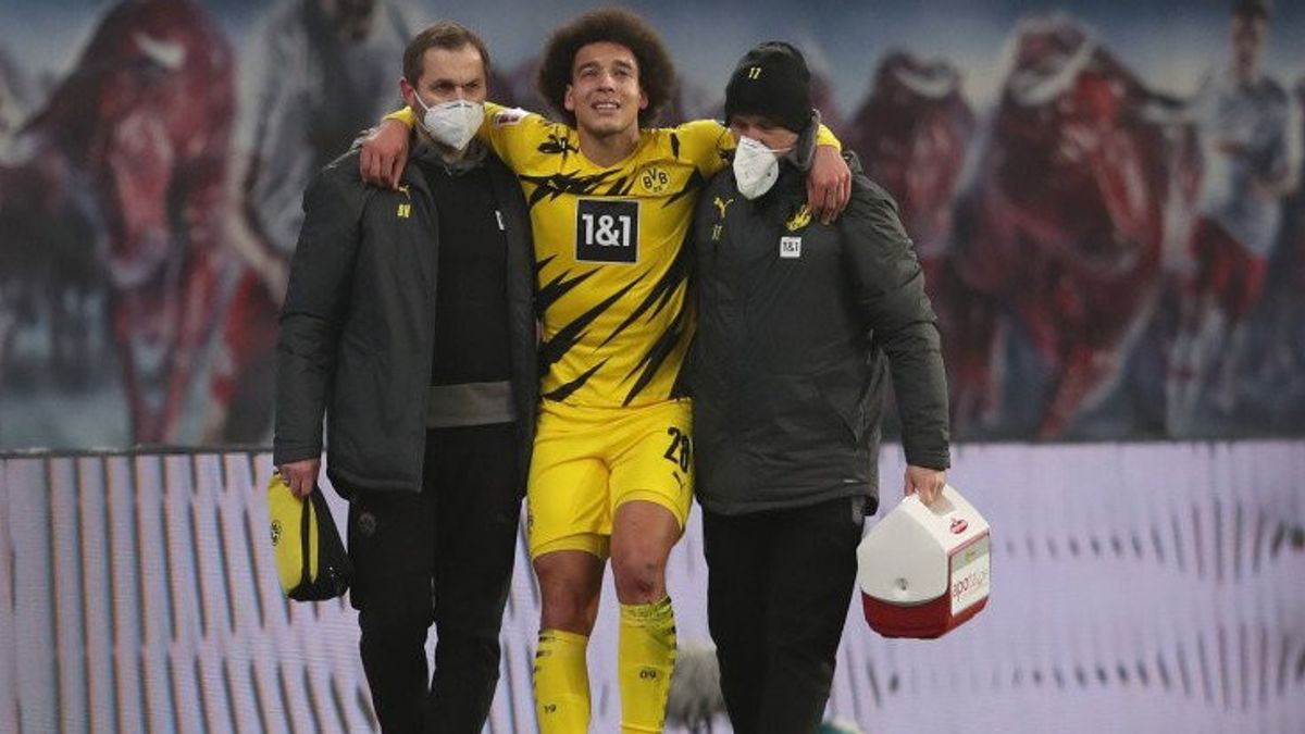 Axel Witsel Menacé De Mettre Fin à La Saison En Début De Saison En Raison D’une Déchirure Du Tendon D’Achille